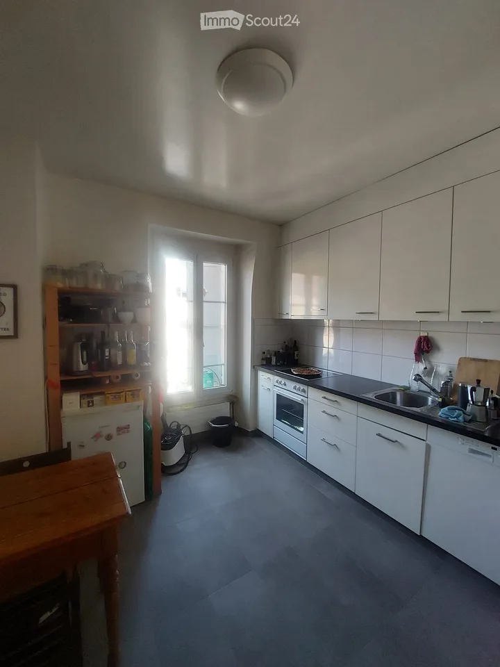 4-room apartment with lake view, Lausanne city center