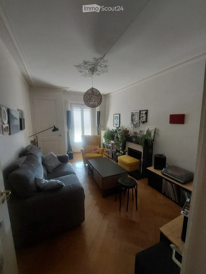 4-room apartment with lake view, Lausanne city center