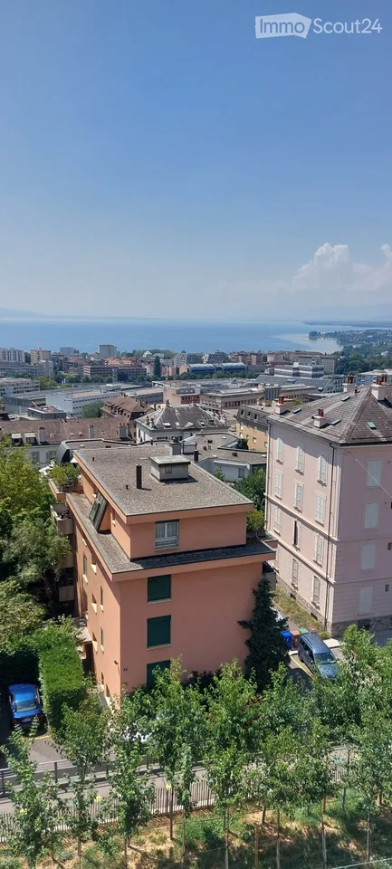 Appartement 4 pièces avec vue sur le lac, Lausanne centre