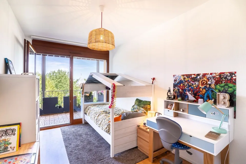 Appartement d'exception avec terrasse panoramique et vue sur le Jura à Presinge