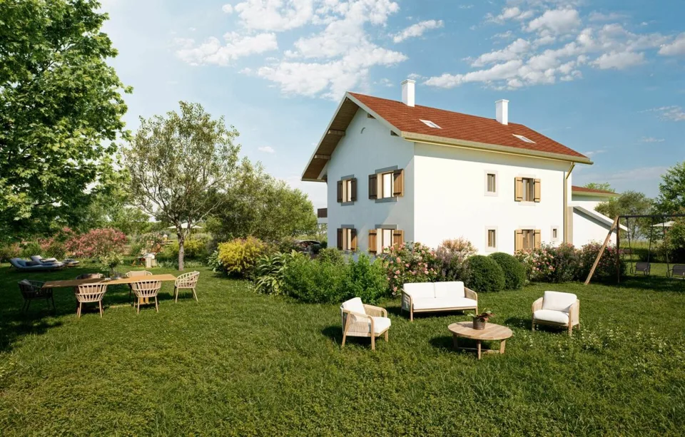 Duplex de charme entre nature et sérénité - Hameau de Monniaz avec grand jardin privatif