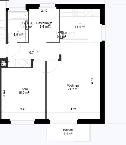 Attraktive 2.5-Zimmerwohnung an guter Lage in Gossau SG
