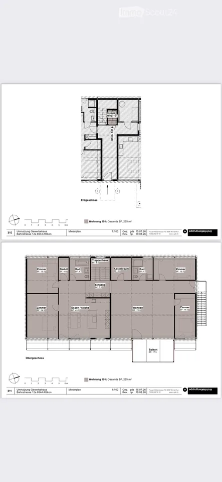 Loft de 5,5 pièces sur Bahnstrasse à Attikon