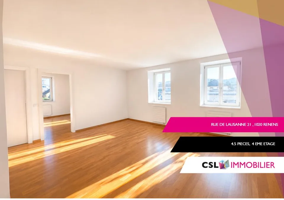 Agréable appartement à Renens
