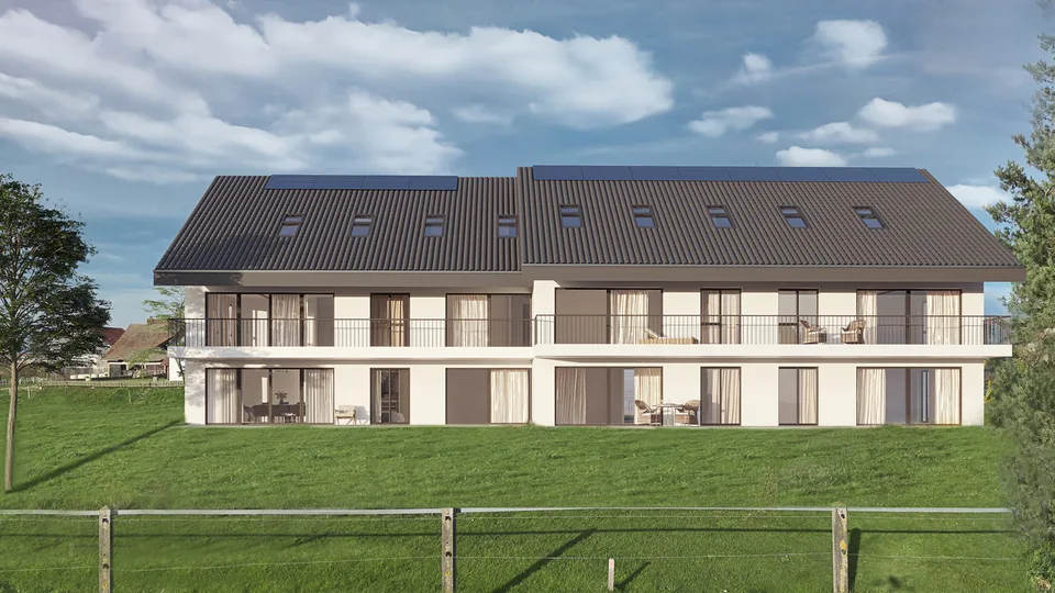 Estavayer / Frasses Last ground floor with 4.5 rooms Land of 320 m2