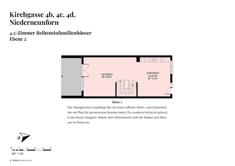 Attraktives 4.5-Zimmer-Reihenhaus in Niederneunforn