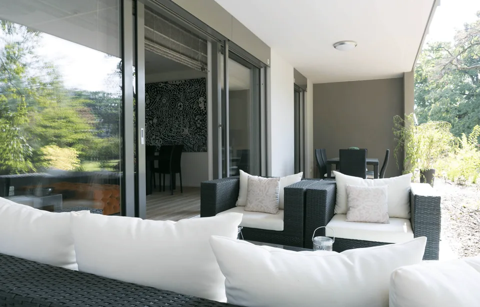 Appartement im Erdgeschoss mit Terrasse