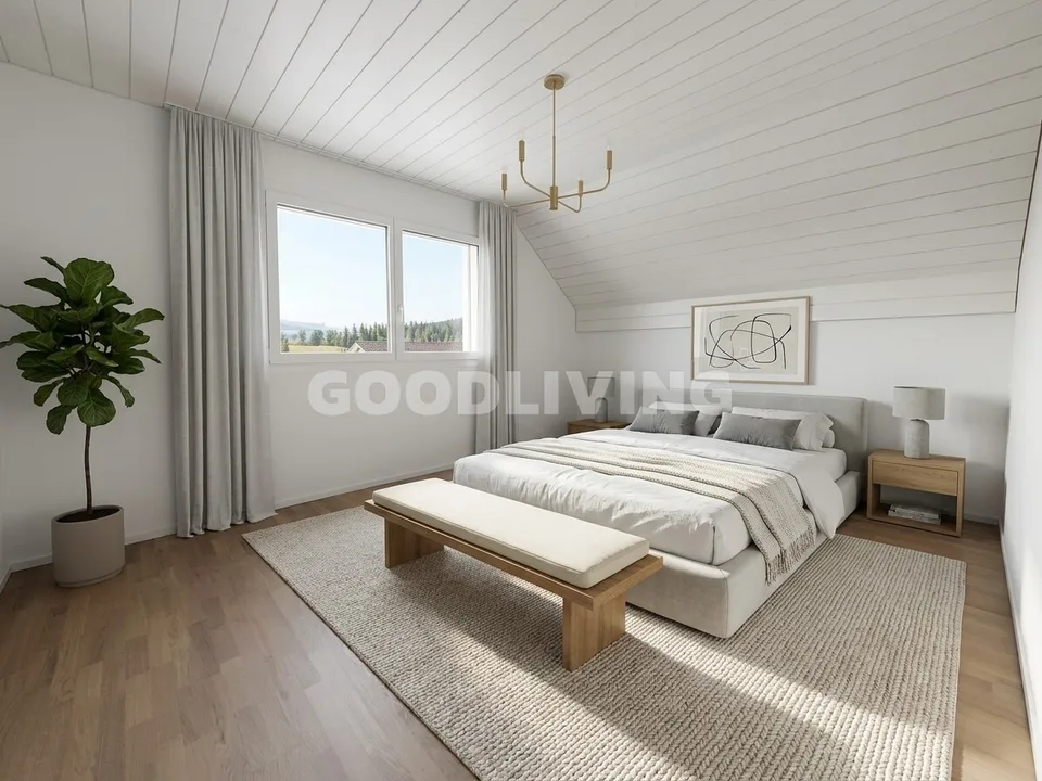 La tua nuova casa con una vista panoramica e un senso di vita naturale