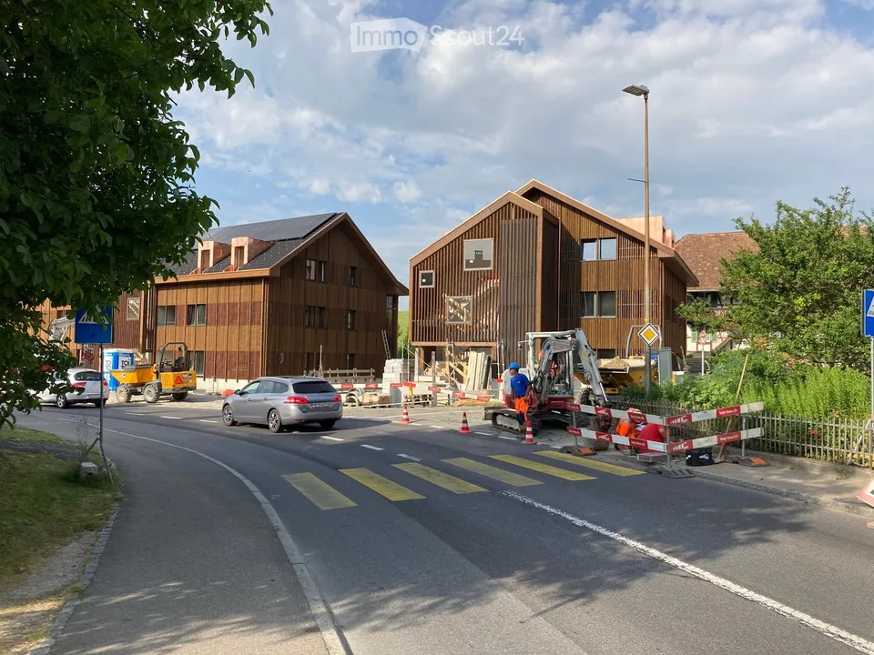 Moderne 2-Zimmer-Wohnung im Erdgeschoss in Zäziwil – ab November 2026 verfügbar