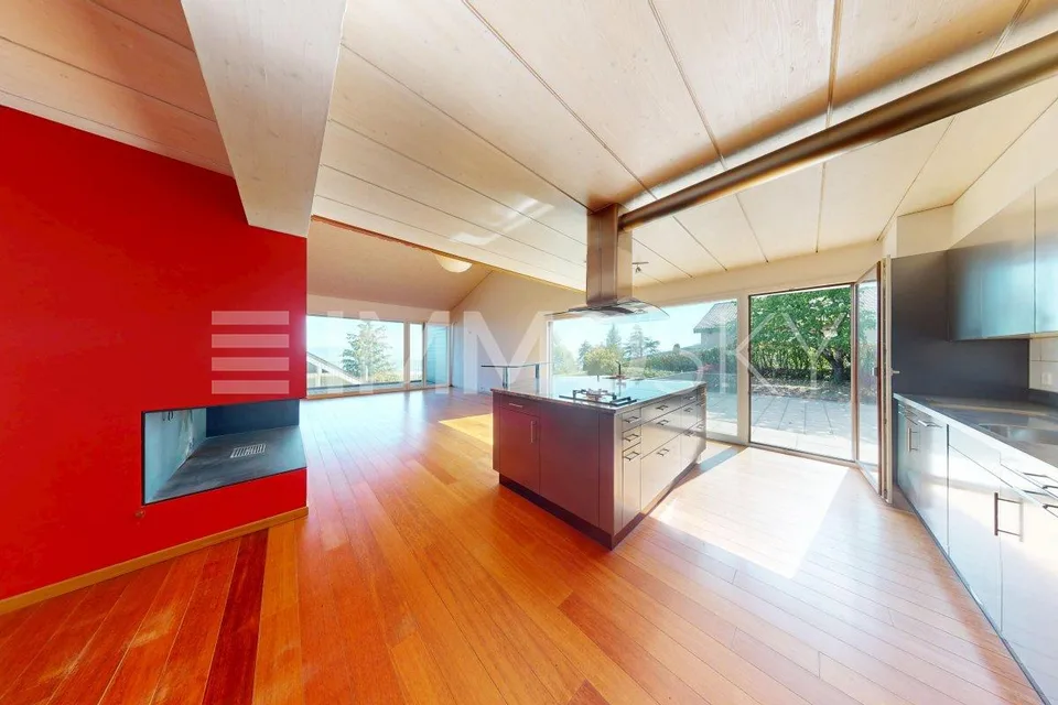 Maison individuelle de 7.5 pièces avec vue lac et montagnes
