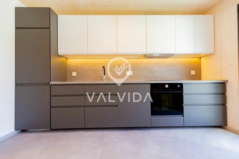 Moderne 1.5-Zimmer-Wohnung in neuwertigem Mehrfamilienhaus in Gampel