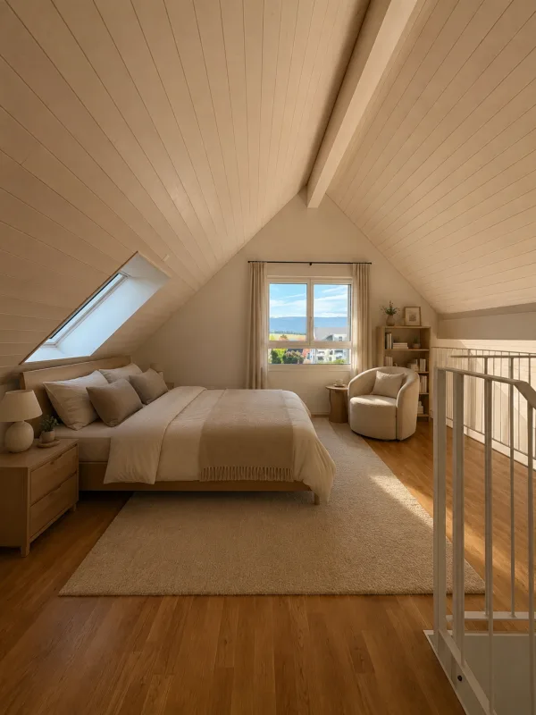 Charmant appartement avec galerie où l'on se sent bien