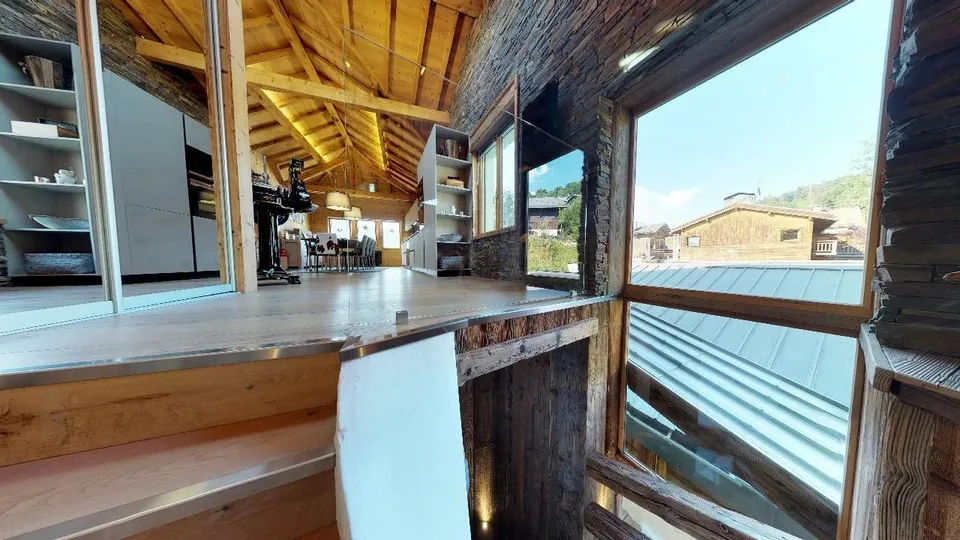 Die Kunst des Wohnens in Megève: elegantes Penthouse in der Ortsmitte