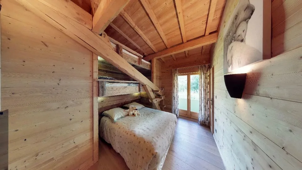 Die Kunst des Wohnens in Megève: elegantes Penthouse in der Ortsmitte