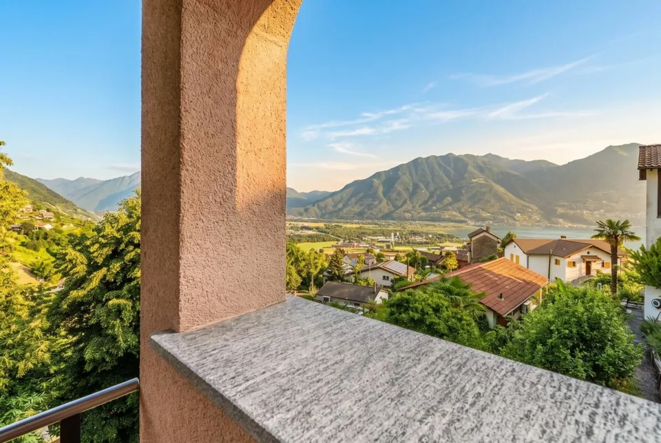 Tenero-Contra wunderschönes Haus mit Seeblick in zweiter Residenz