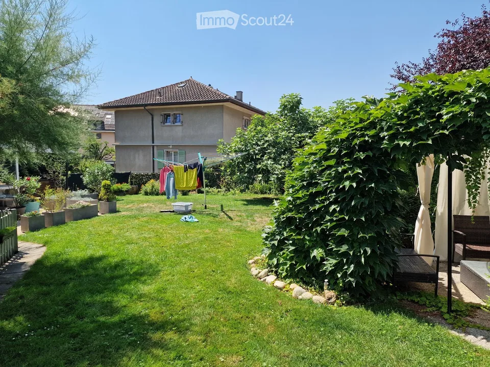Maison individuelle de 4.5 pièces avec jardin 2 min Migros/Pharmacie,5min Gare,zone30 calme et ecole
