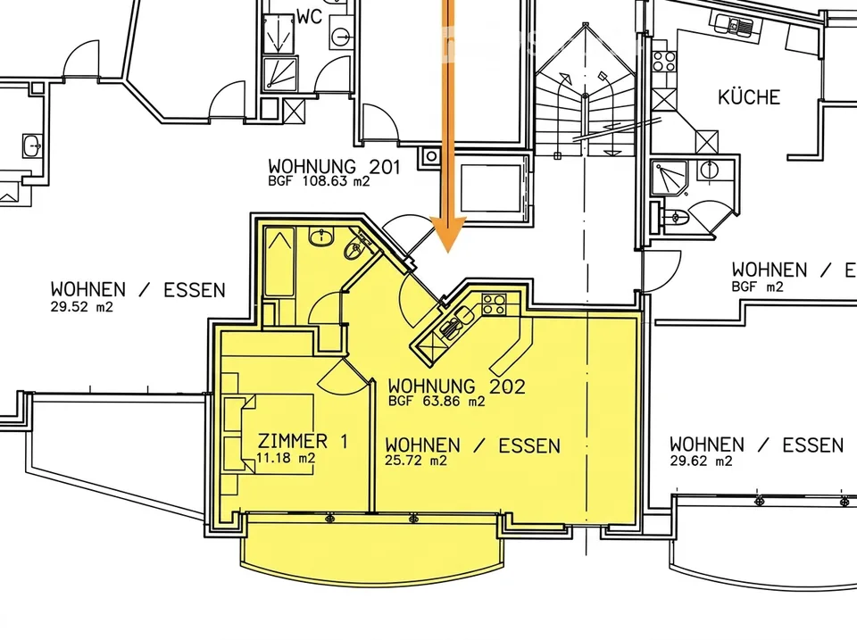 2.5-room apartment in Biel/Bienne - Ideally located