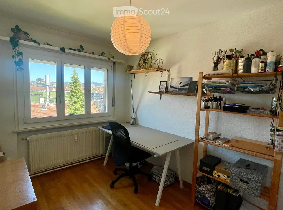 Appartement en duplex lumineux 3 pièces avec balcon et vue sur Mattenhof