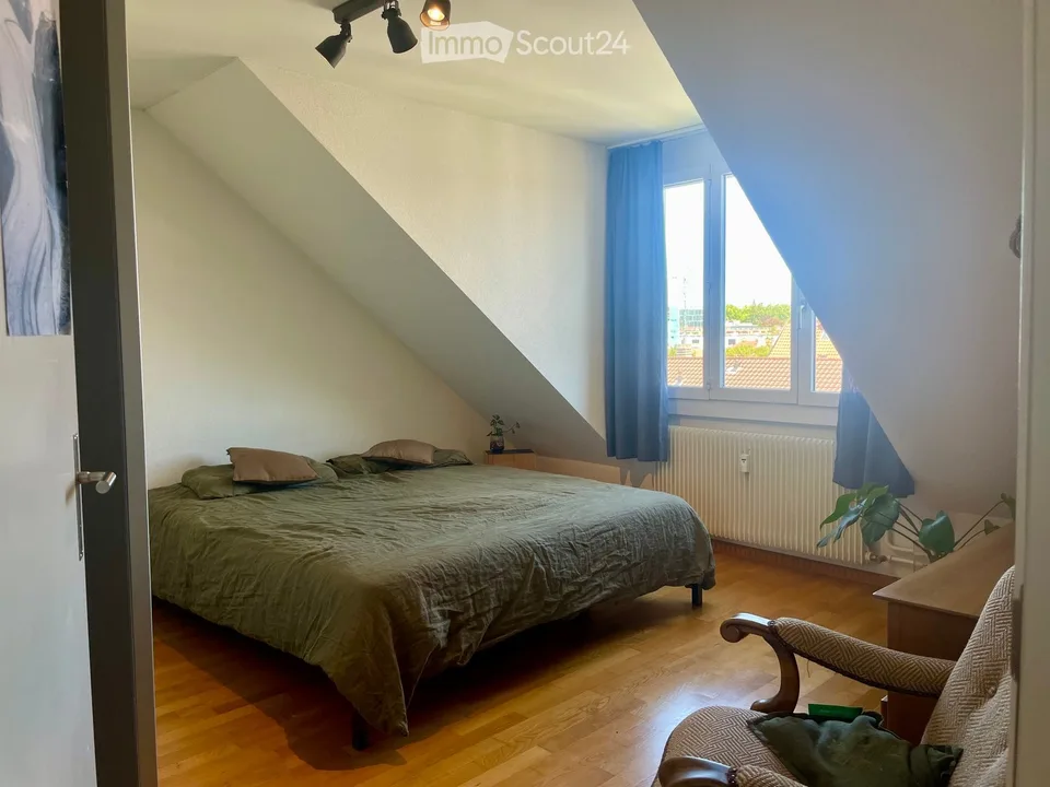 Appartement en duplex lumineux 3 pièces avec balcon et vue sur Mattenhof
