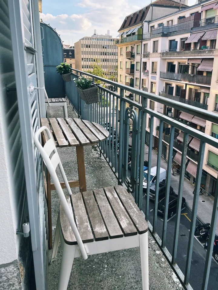 Übernahme des Mietvertrags Schönes 3-Zimmer-Apartment in Plainpalais