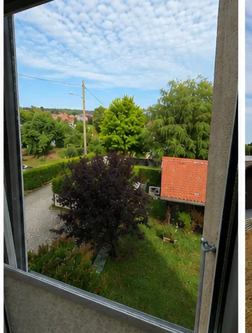 Zimmer mit eigenem Badezimmer und freier Sicht