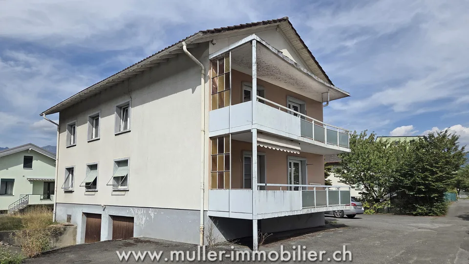 Casa con 2 appartamenti a Monthey