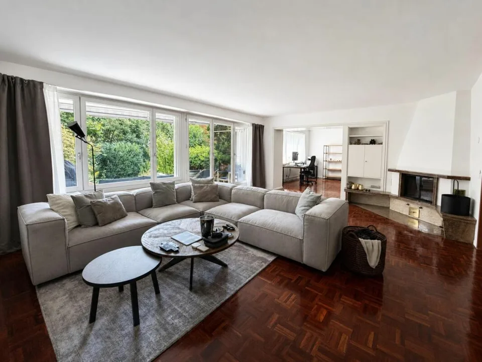 Appartement 5.5 pièces dans un endroit calme avec un jardin spacieux