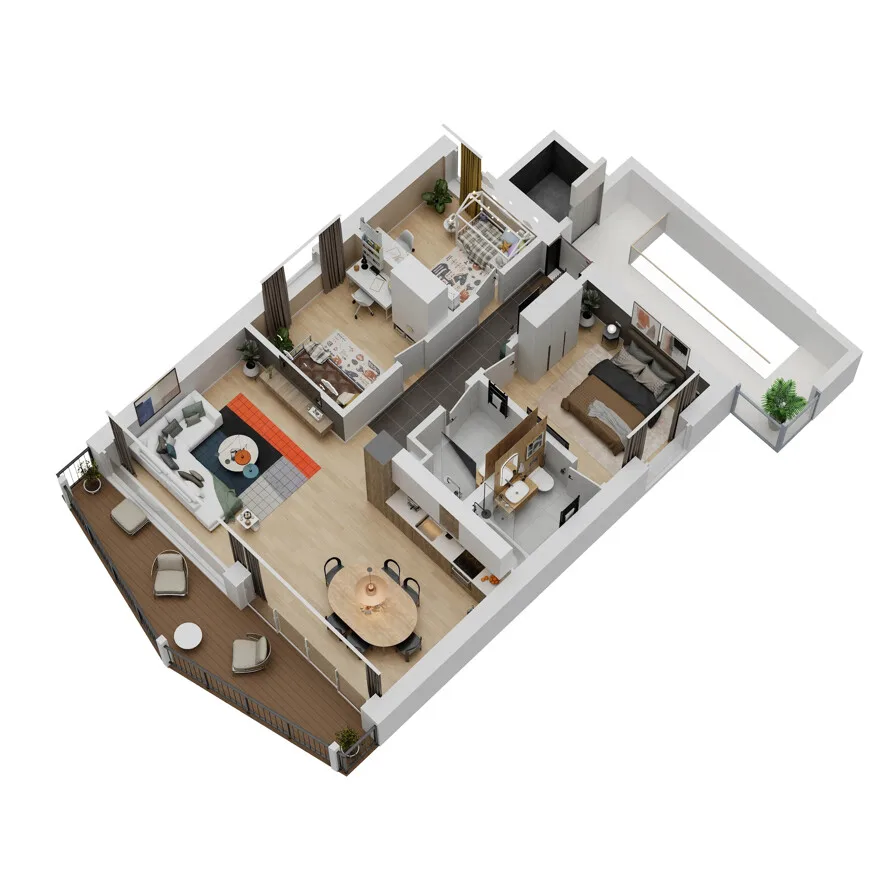 Neubau-Traum: Helle 4.5 ZWG im 1.OG mit Balkon & Lift