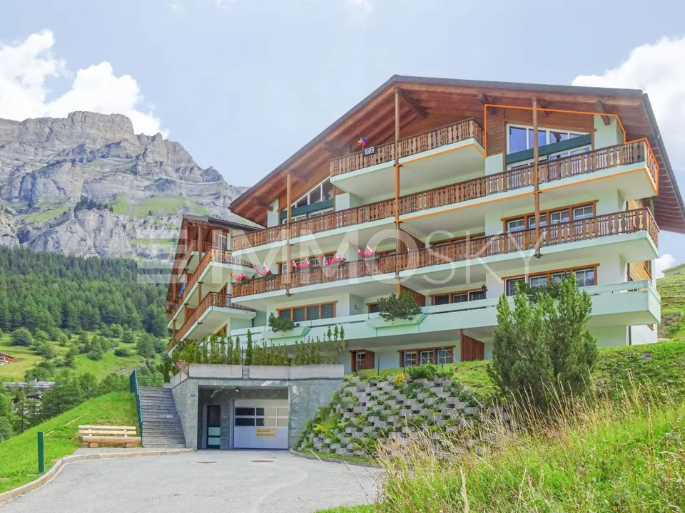 VIRTUAL TOUR Ferienwohnung mit Aussicht in Leukerbad