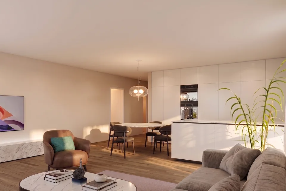 Nuovo edificio: piano moderno, grande terrazza, tecnologia ecologica della casa – foto 5 di 12