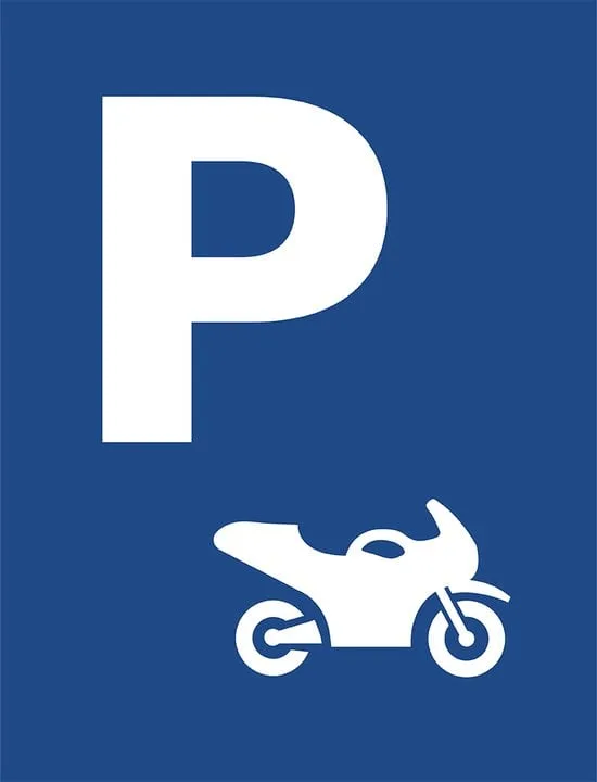 Motorradparkplatz zu vermieten