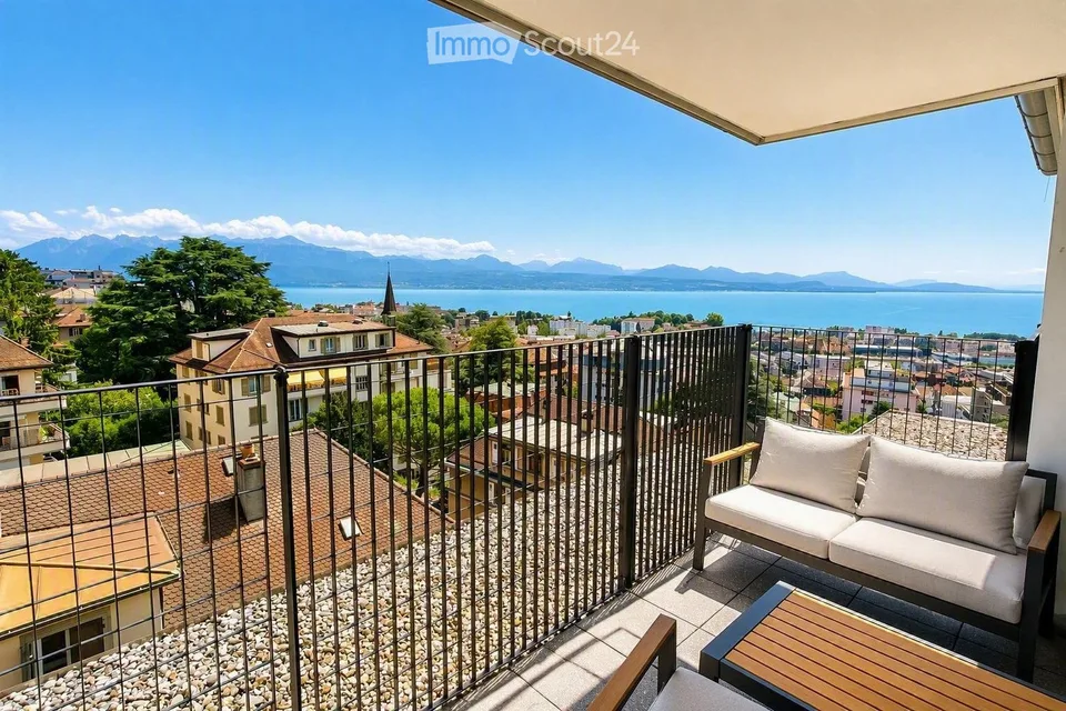 Colocation Grand Duplex vue sur lac et jura