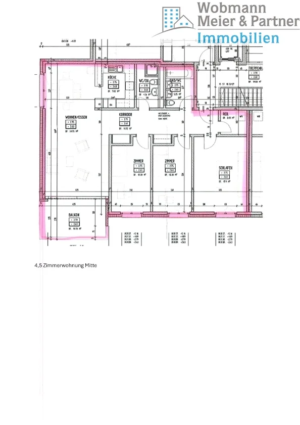 Helle Familienwohnung an ruhiger Lage