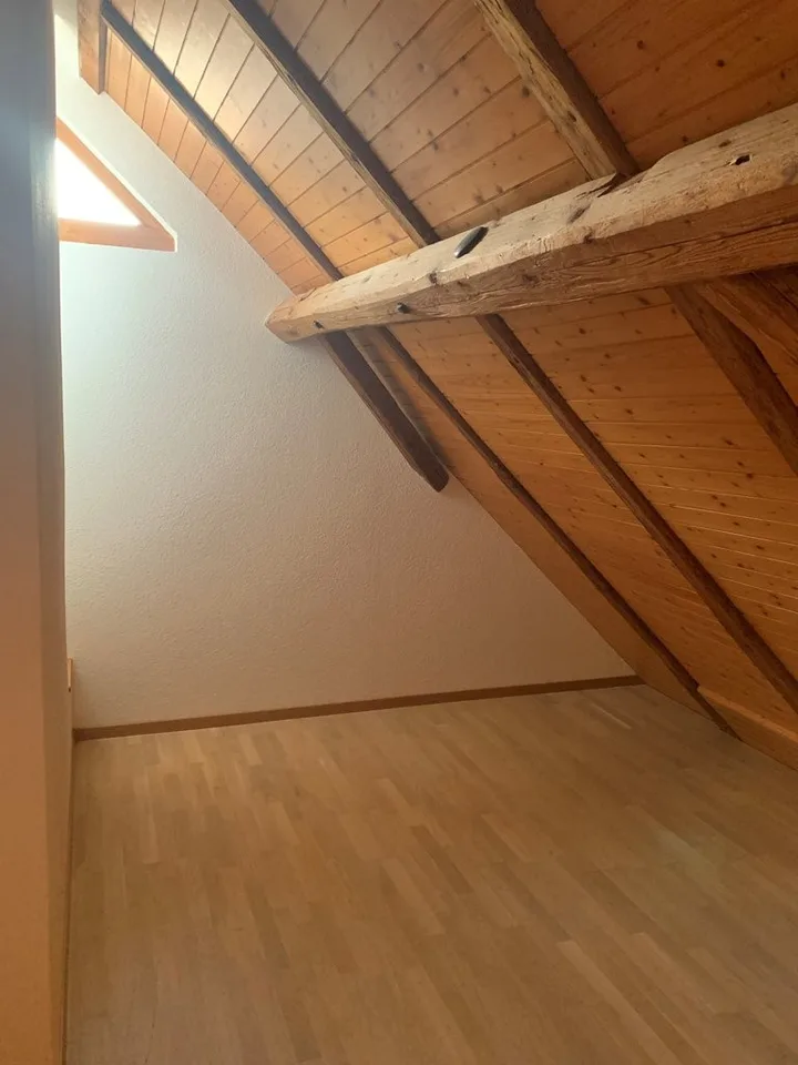 Ottimo appartamento mansardato con galleria in una zona tranquilla in affitto