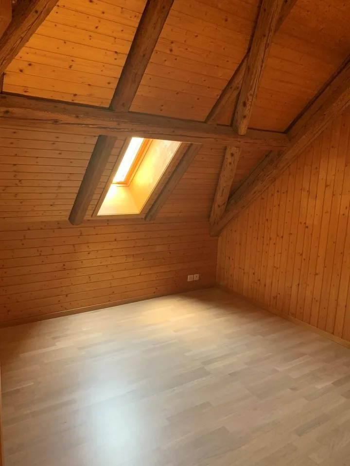 Ottimo appartamento mansardato con galleria in una zona tranquilla in affitto
