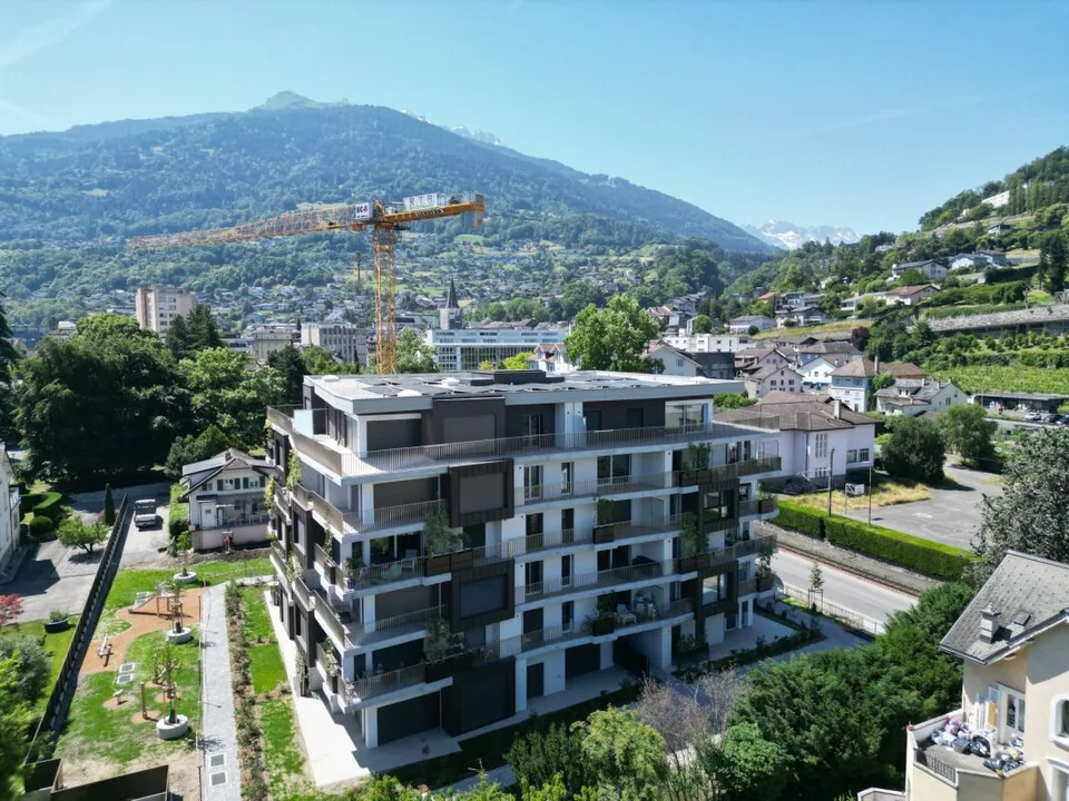 Vendita di posti auto con garage sotterraneo PPE Les Jardins de Mabillon Monthey