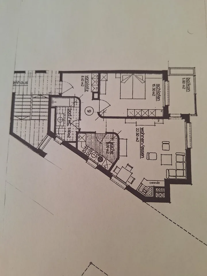 Helle 2,5-Zimmer-Wohnung mit Balkon und Weitsicht am Zürichberg
