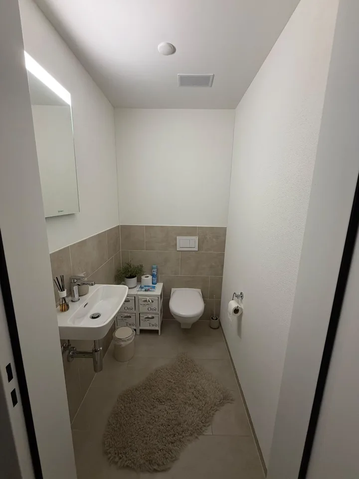 Wunderschön 3 1/2 Zimmer Wohnung mit 50m2 Balkon, sowie Garten