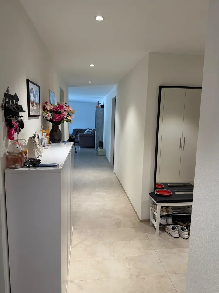 Wunderschön 3 1/2 Zimmer Wohnung mit 50m2 Balkon, sowie Garten