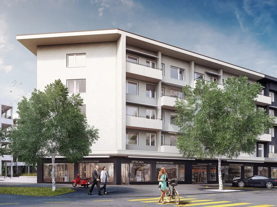 Moderne 1.5 Zimmerwohnung mit Balkon