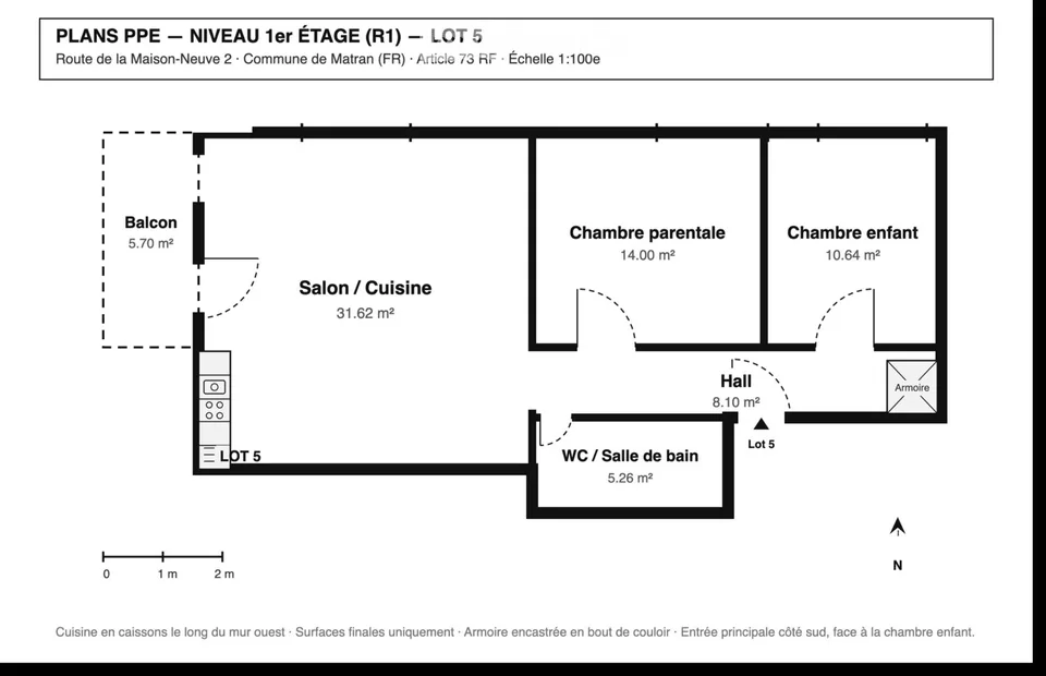 Renoviertes 3,5-Zimmer-Apartment in Matran, sofort verfügbar