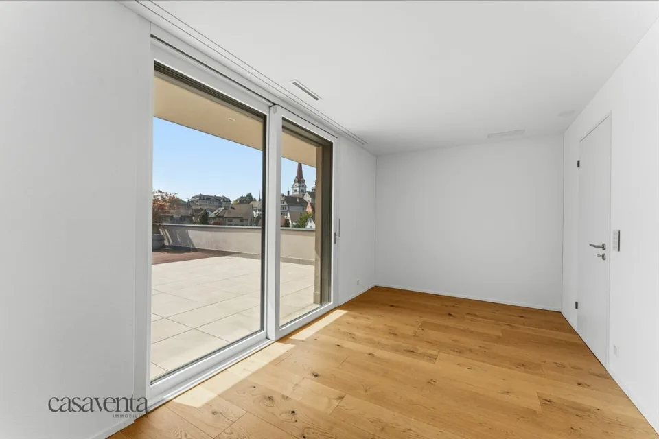 BANKENGEPRÜFT BESTÄTIGT Exklusive Attikawohnung mit traumhafter Aussicht über die Altstadt von Beromünster