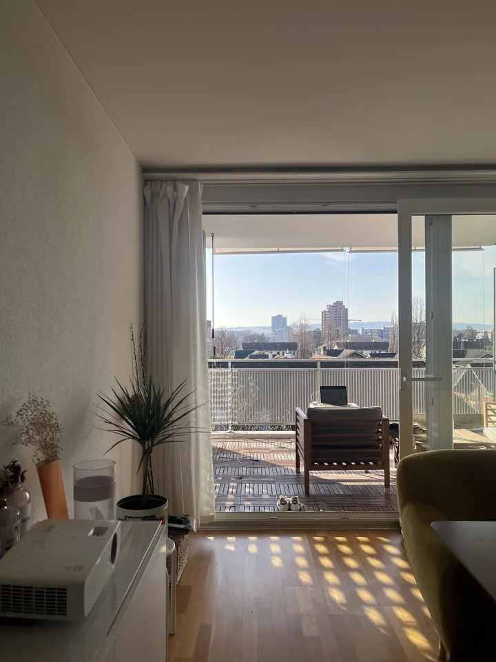 Modern 3.5-room apartment in Zug Center - 6 months sublet (Furnished)