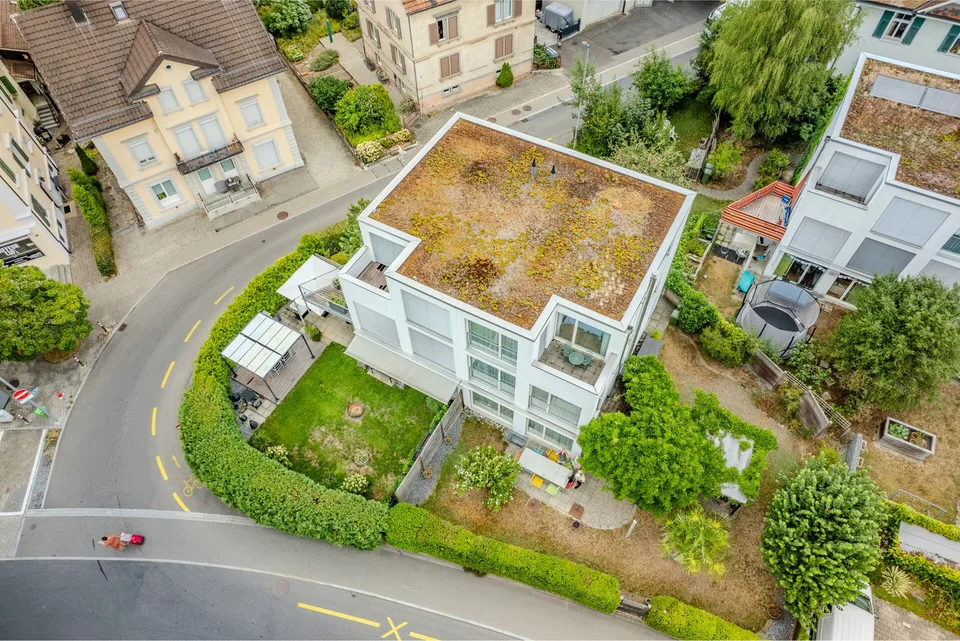 Centrally located single-family house with idyllic garden oasis