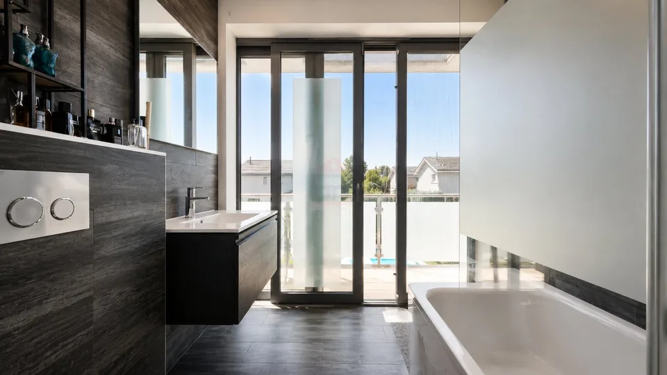 Villa contemporanea di prestigio alle porte di Ginevra – foto 9 di 18
