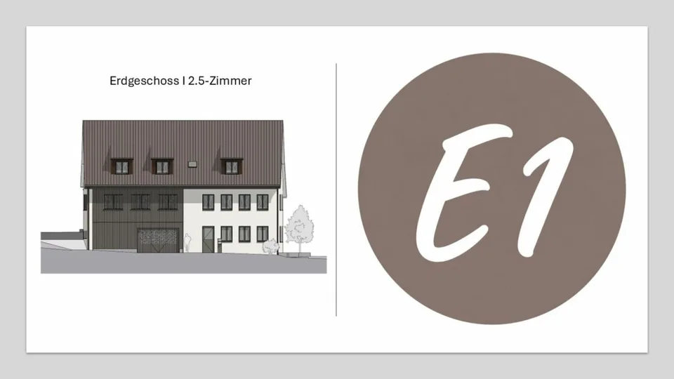 Mehrfamilienhaus "Bachblick" - Erdgeschosswohnung