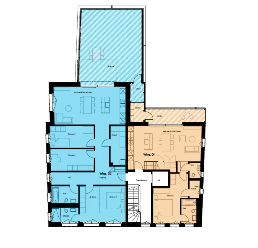Casa multifamiliare "Bachblick" - Piano superiore