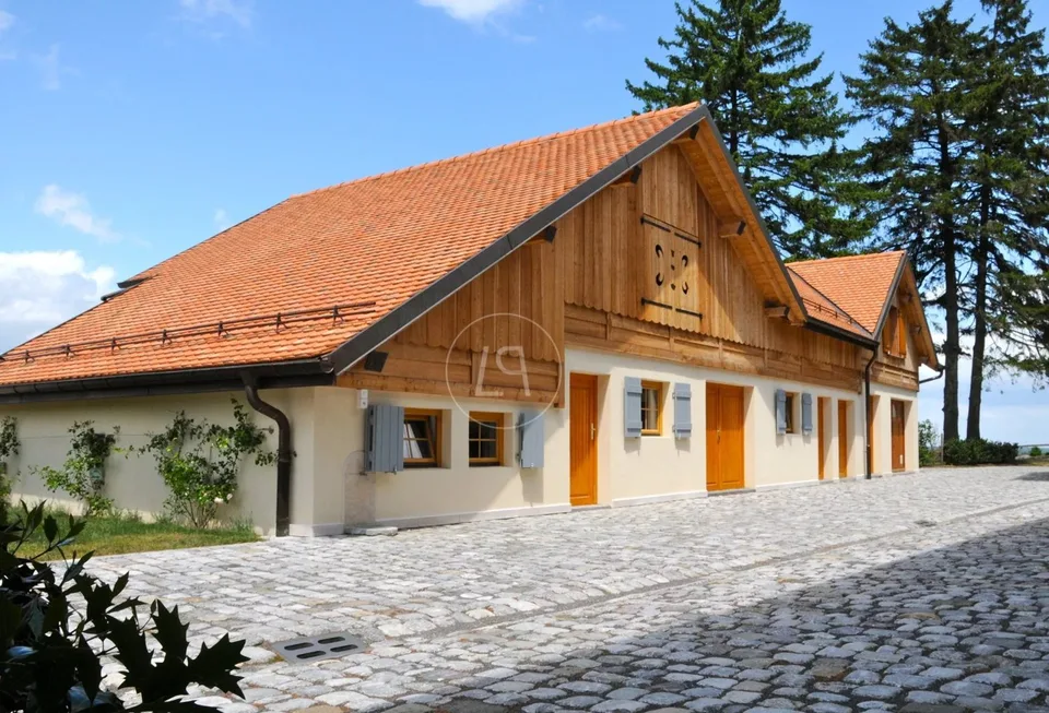 Elegant renovated farm with pool, close to Rolle