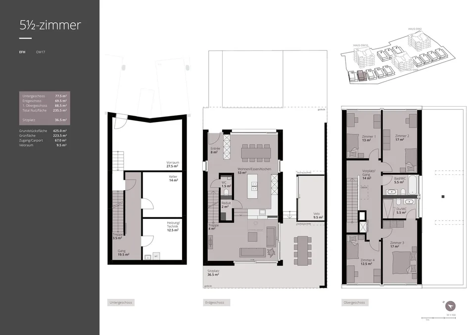 Casa a schiera moderna per famiglie con giardino - ideale per le famiglie!