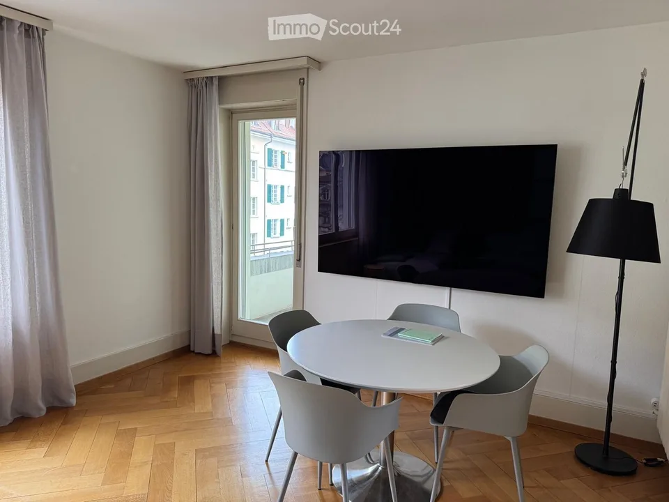 Helle 2-Zimmerwohnung mit Balkon im 3. OG – Bern Brückfeld